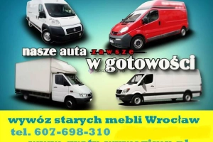 Odbiór,wywóz,utylizacja starych mebli Wrocław.