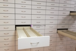 Meble apteczne szuflady głębokiego składowania sprzedam używane